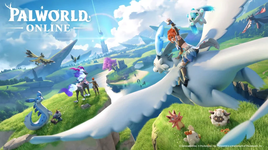Garena announces Palworld Online mobile game, a new MMORPG
